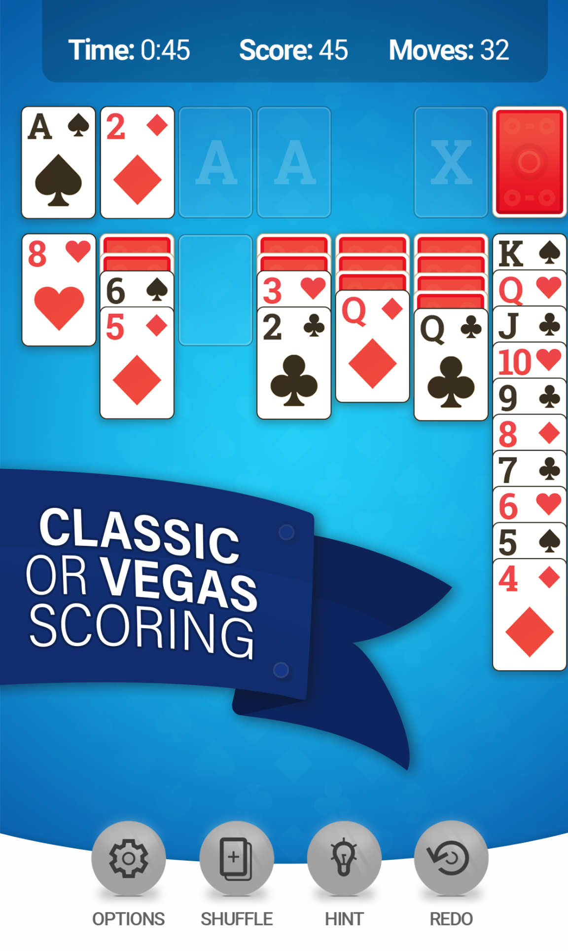 Solitaire Game Screenshot 2